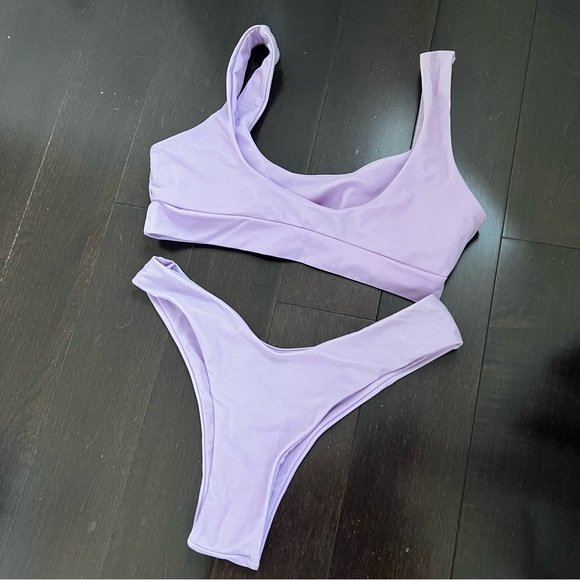 Never worn Zaful Purple / Lilac bikini in size small - Picture 2 of 7